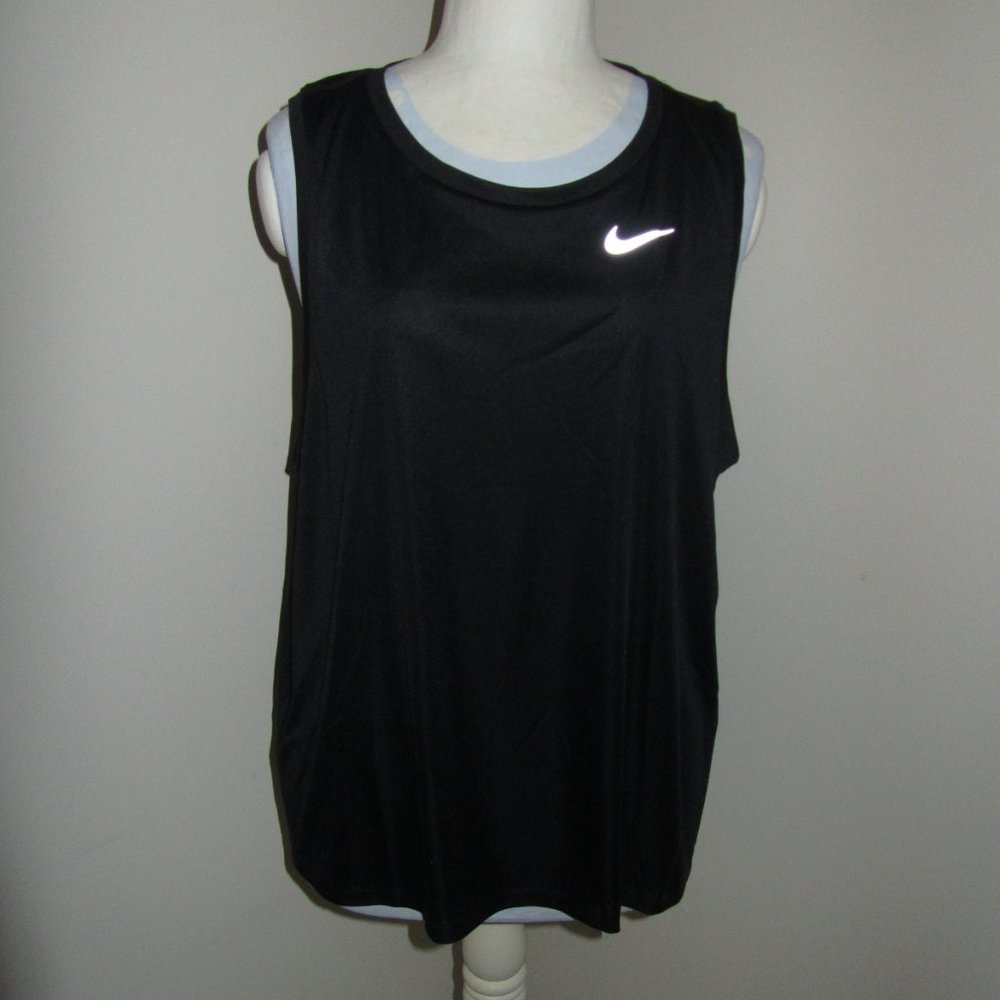 Women's Plus Size Nike Running Dri-fit sleeveless Top Size 1X.